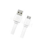 Micro Usb Flat Noodle Cable Cord For Android Phone Alcatel 1Se 3X 2020