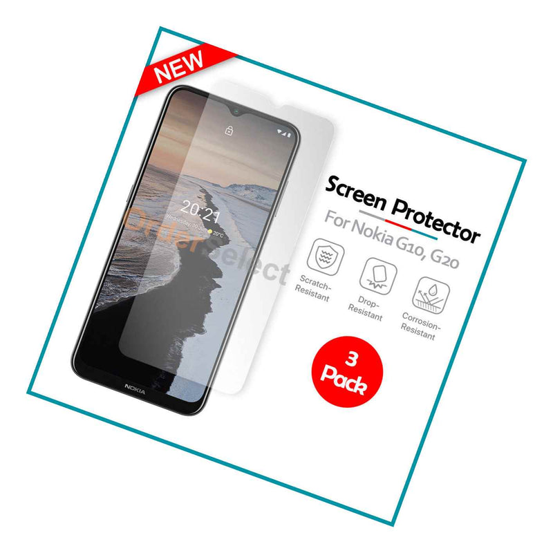 3 Pack Lcd Ultra Clear Hd Screen Protector For Android Phone Nokia G10 G20