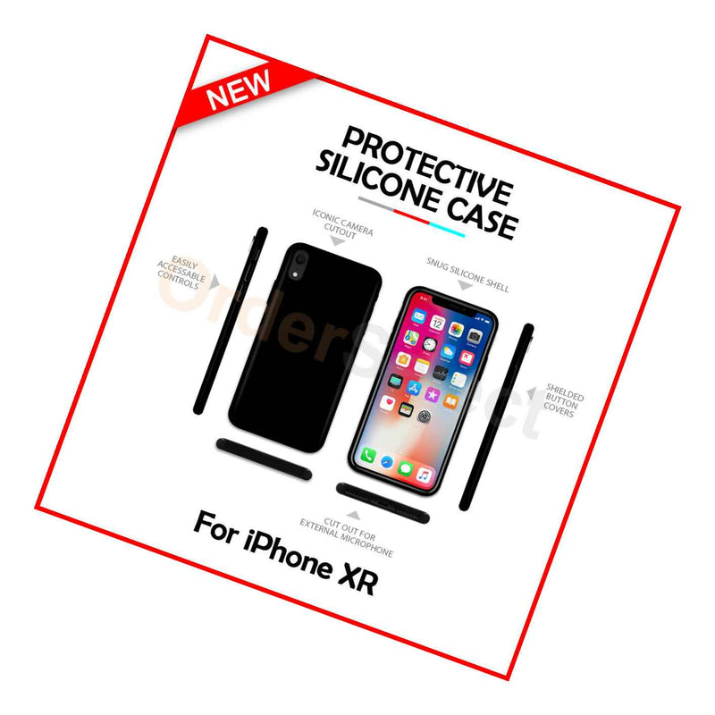 Ultra Slim Protector Plastic Phone Case Black For Apple Iphone 9 Xr