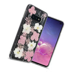 Pink Real Flower Handmade Tpu Rubber Phone Cover Case For Samsung Galaxy S10E