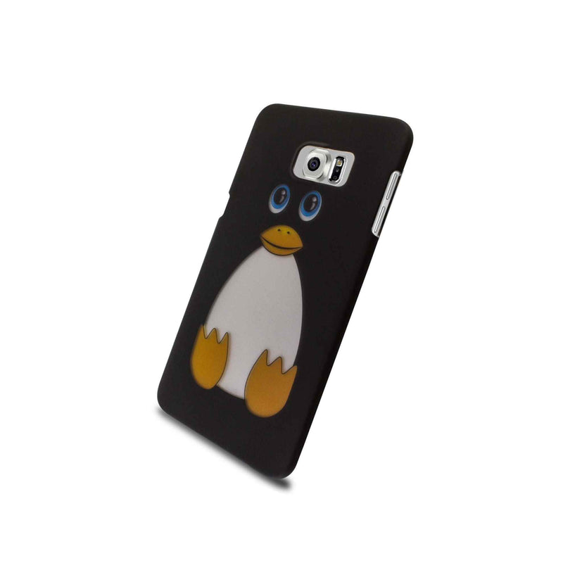 For Samsung Galaxy S6 Edge Plus Case Cute Penguin Hard Phone Slim Cover