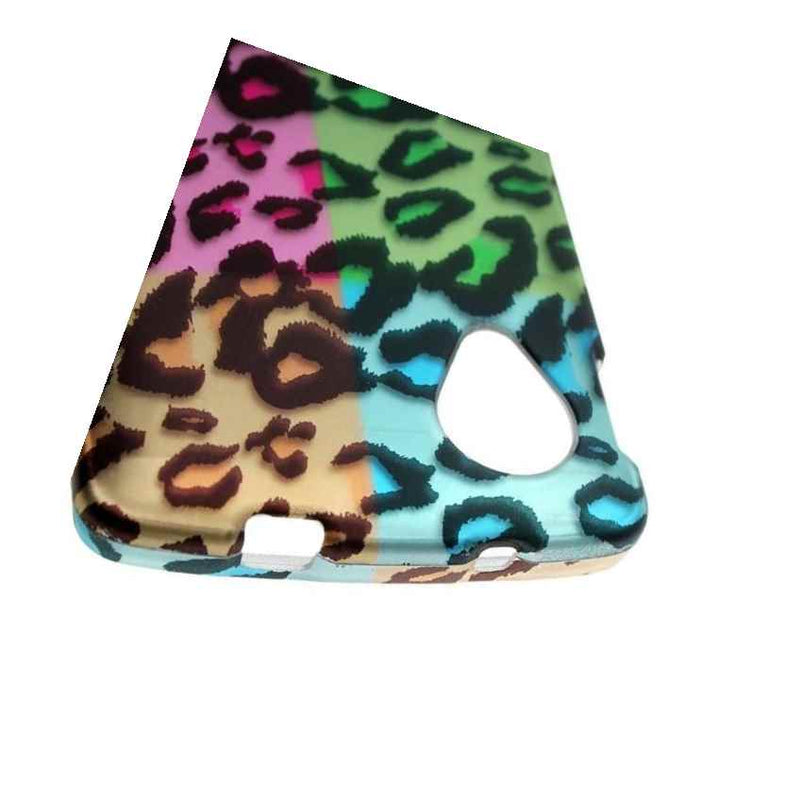 Hard Cover Protector Case For Lg Google Nexus 5 Colorful Leopard