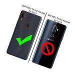 For Alcatel 3V 2019 Case Clear Black Trim Tpu Soft Slim Fit Phone Cover