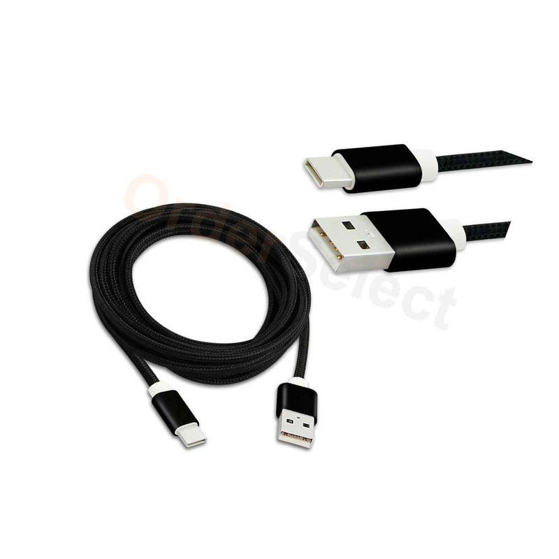 Usb Type C 10Ft Braided Cable For Lg Nexus 5 Nexus 5X Q7 Stylo 4 5 Stylo 4 Plus