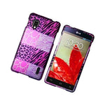 Hard Cover Protector Case For Lg Optimus G Eclipse 4G Ls970 Animal Skins