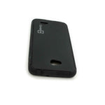 For Lg Optimus L70 Exceed 2 Case Black Slim Tough Skin Phone Cover