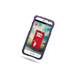 Coveron For Lg Optimus L90 Case Purple Snapfit Hard Slim Phone Cover