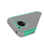 For Motorola Moto G5 5Th Generation Case Teal Gray Rugged Skin Phone Cover
