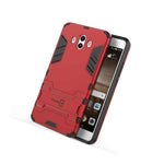For Huawei Mate 10 Phone Case Armor Kickstand Slim Hard Cover Red Black