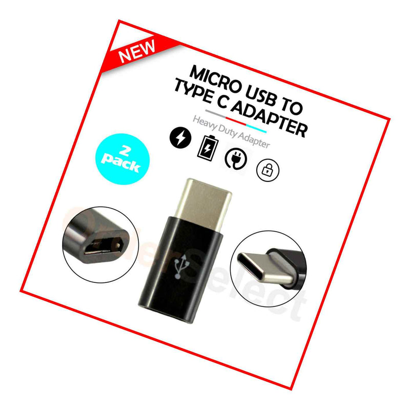 2 Pack Micro Usb To Type C Adapter For Samsung Galaxy Note 20 Note 20 Ultra 1