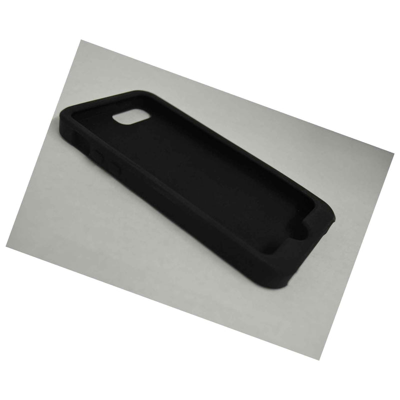 New Soft Silicone Gel Rubber Skin Case Cover For Apple Iphone 5 5S Phone Black