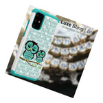 Owl Rhinestone Bling Shockproof Cover Phone Case For Samsung Galaxy S20 Plus