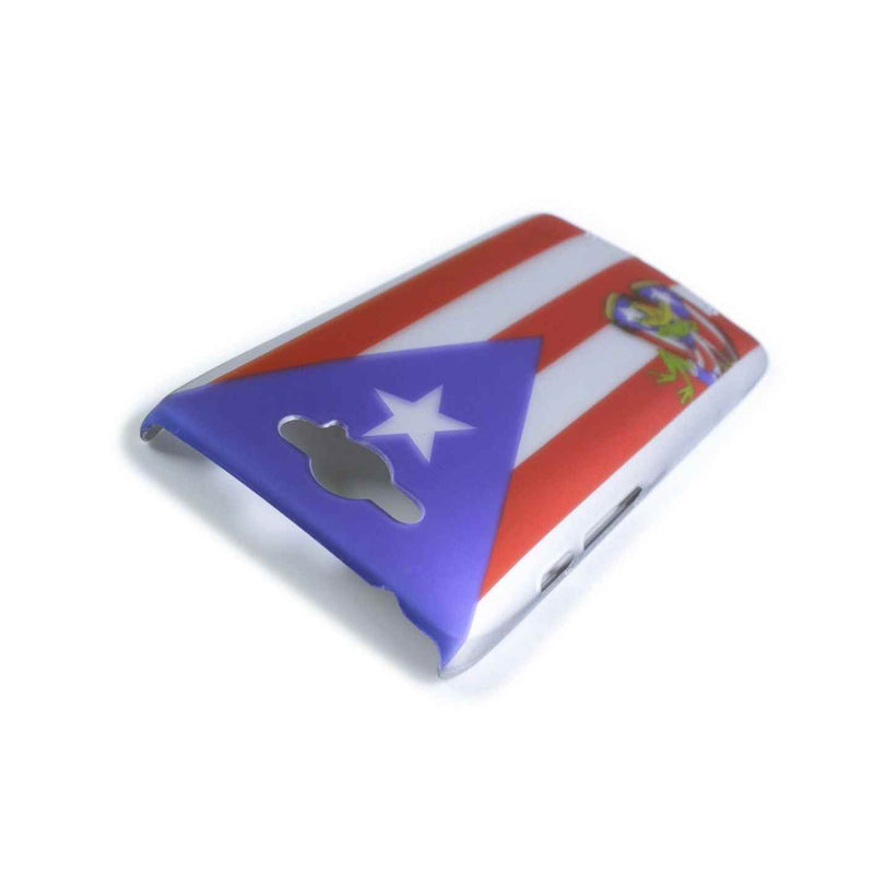 For Motorola Droid Turbo Case Puerto Rico Flag Design Hard Phone Slim Cover