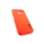 For Samsung Galaxy S6 Edge Hard Case Slim Matte Back Phone Cover Neon Orange