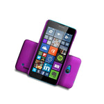 For Microsoft Lumia 640 Case Purple Violet Slim Plastic Hard Back Cover