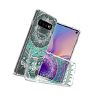 Clear Mandala Hybrid Tpu Bumper Phone Cover Case For Samsung Galaxy S10