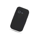 Samsung S390G Freeform M T189N Case Black Rubber Silicone Skin Cover