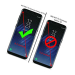 For Samsung Galaxy S8 Plus Case Purple Hybrid Diamond Bling Skin Phone Cover