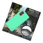 Mint Teal Hybrid Shockproof Phone Cover Hard Case For Samsung Galaxy S20 Plus