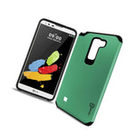 For Lg Stylo 2 Stylus 2 Case Teal Black Slim Rugged Armor Phone Cover