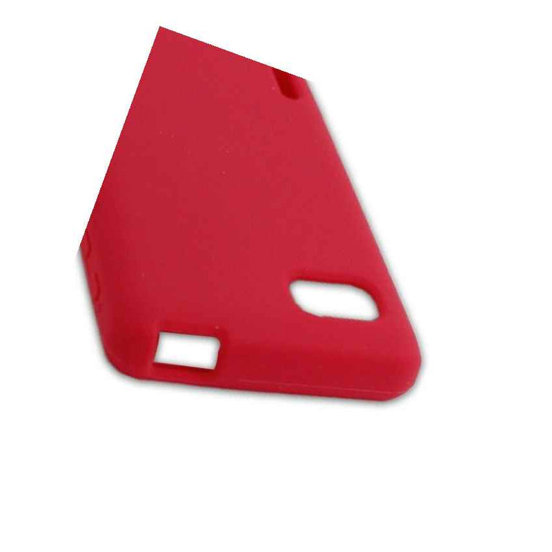 For Lg Optimus F3 Ls720 Red Case Silicone Soft Rubber Skin Phone Cover