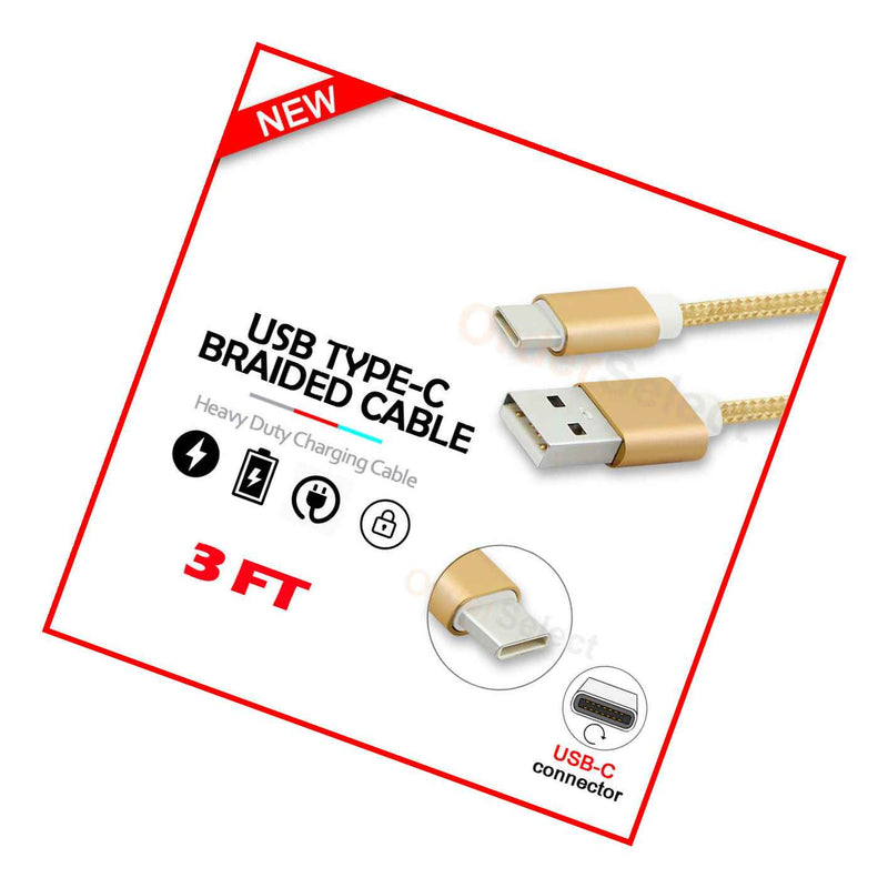Usb Type C Braided Charger Cable Cord For Phone Oneplus Nord 8 8 Pro 8 Uw 1
