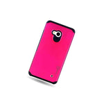 For Microsoft Lumia 640 Case Rose Pink Black Slim Rugged Armor Phone Cover