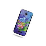 Coveron For Htc Desire 510 Case Hard Slim Hybrid Phone Cover Floral Burst