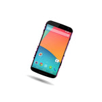 Coveron For Motorola Google Nexus 6 Case Pink Exotic Skins Hard Slim Cover