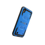 For Lg X Power K6P Blue Case Protective Armor Hard Phone Cover