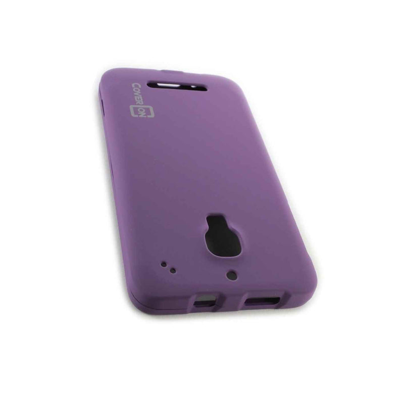 Coveron For Alcatel One Touch Fierce 7024W Case Ultra Slim Hard Cover Purple