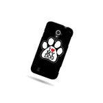 Hard Cover Protector Case For Zte Source N9511 I Love My Dog
