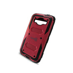 For Samsung Galaxy Prevail Lte Core Prime Case Hot Pink Black Armor