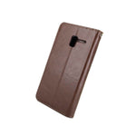 Brown Wallet Case For Alcatel Tru Stellar Pop 3 5 Card Holder Flip Cover