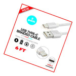 2 Usb Type C 6 Braided Charger Cord For Samsung Galaxy Note 20 5G Note 20 Ultra 1