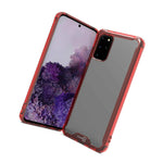Clear Red Trim Hybrid Clear Cover Slim Phone Case For Samsung Galaxy S20 Plus