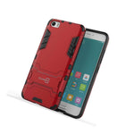For Xiaomi Mi 5 Phone Case Armor Kickstand Slim Hard Cover Red Black