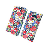 Spring Garden Rfid Blocking Pu Leather Credit Card Wallet Phone Case For Lg Q70