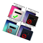 Red Kickstand Credit Card Holder Slot Phone Cover Case For Samsung Galaxy S10 5G