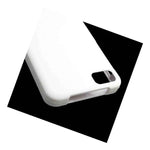 White Case For Blackberry Z10 Hard Rubberized Snap On Phone Cover