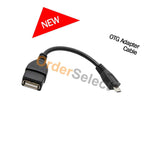 Micro Usb B Male To Usb 2 0 A Female Otg Adapter Converter Cable Lg Samsung Sony