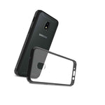 Black Bumper Back Cover Case For Samsung Galaxy Amp Prime 3 Express Prime 3