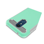Teal Gray Hard Slim Phone Case For Lg K10 2018 K10 Plus K10 Alpha K30