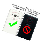 For Samsung Galaxy Express 3 Galaxy Luna Lte Belt Case Orange Holster Cover