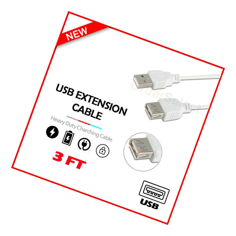 Usb 3 Extension Cable Cord For Apple Iphone 12 12 Mini 12 Pro 12 Pro Max Se