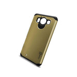 For Microsoft Lumia 950 Case Gold Black Slim Rugged Armor Phone Cover