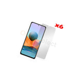 6 Pack Lcd Ultra Clear Hd Screen Protector For Phone Xiaomi Redmi Note 10S