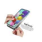 Black Blue Case For Samsung Galaxy A71 5G Full Body Rugged Hard Slim Phone Cover
