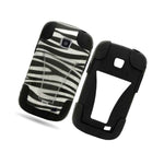 For Samsung Galaxy Proclaim Illusion Zebra Skin Case Hard Soft Kickstand Cover