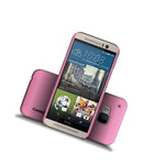 For Htc One M9 Hard Case Slim Matte Back Phone Cover Baby Pink